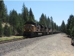 Gypsum train descending from Clio - you missed something!